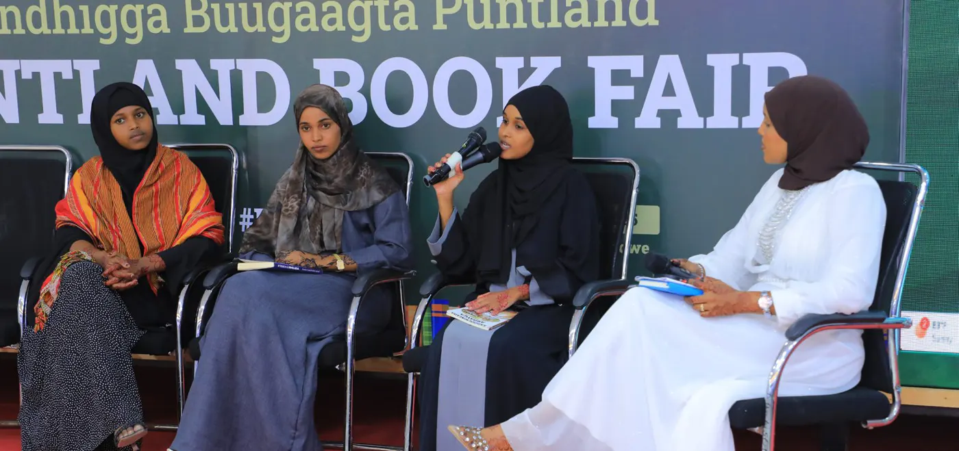 Women authors during book session 3